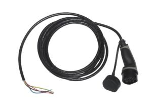 V2C Trydan laadkabel 5 meter T2 - Open einde