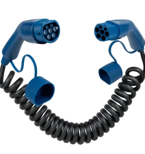 Voldt by ChargeTech Spiraal-laadkabel T2-T2 3x16A 5 meter